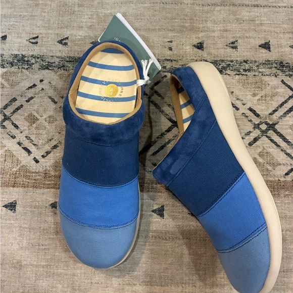 Revitalign Marina blue slides size 10 NWT - Picture 6 of 8